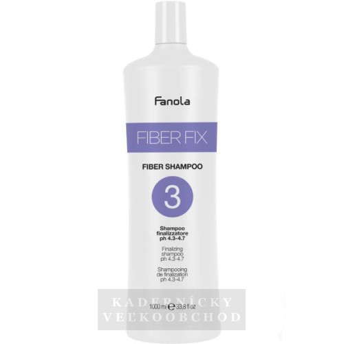 Fanola Fiber Fix Fiber Shampoo (3) 1000 ml